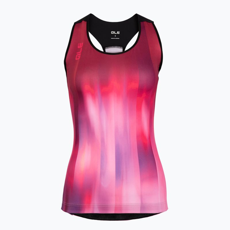 Футболка велосипедна жіноча Alé Crazy TT pink combo 6