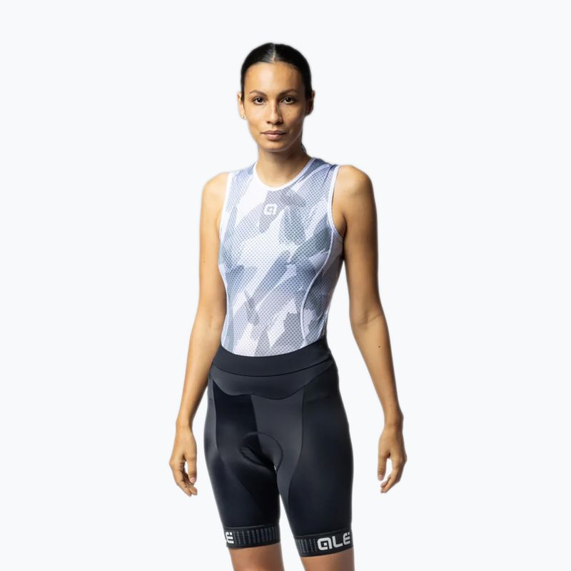 Шорти велосипедні жіночі Alé Traguardo 2.0 white 2