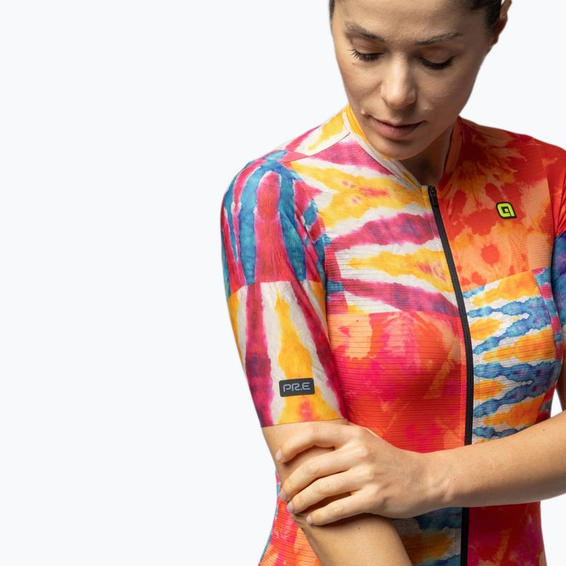 Футболка велосипедна жіноча Alé Clorofilla orange combo 5