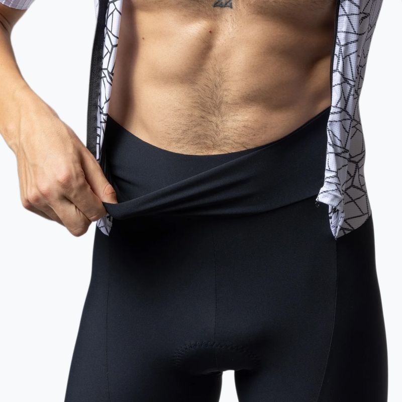 Комбінезон для тріатлону чоловічий Alé Focus white 3