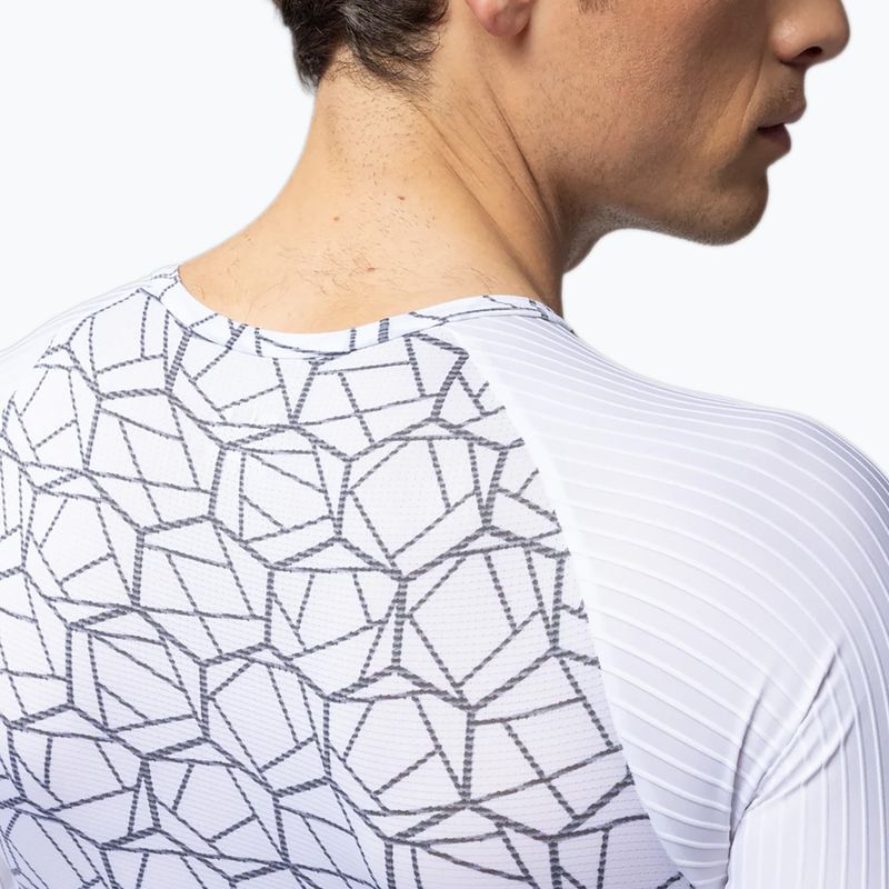 Комбінезон для тріатлону чоловічий Alé Focus white 4