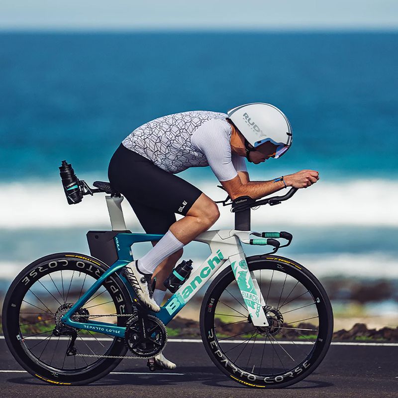 Комбінезон для тріатлону чоловічий Alé Focus white 5