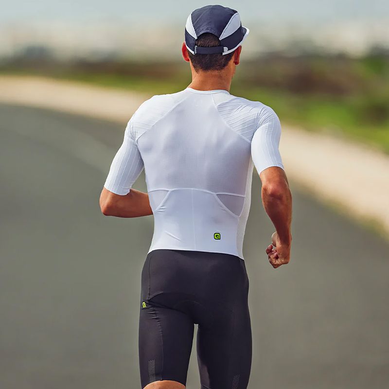 Комбінезон для тріатлону чоловічий Alé Eagle Tri white 8