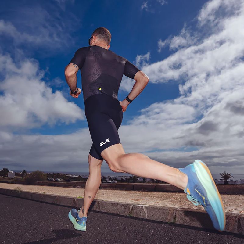 Комбінезон для тріатлону чоловічий Alé Focus black 8