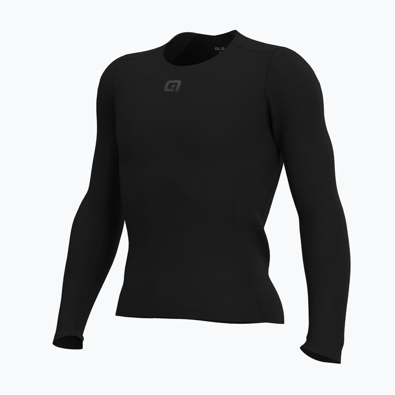 Майка велосипедна чоловіча Alé Merino LS nero/black 8