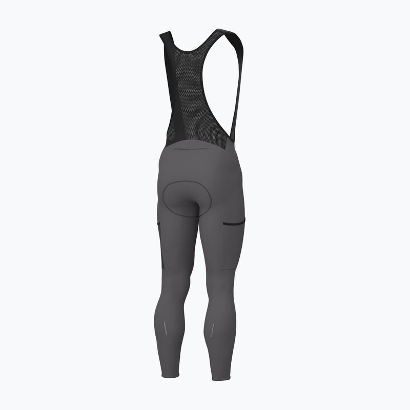 Штани велосипедні чоловічі Alé Stones Cargo 2.0 Bibtights acciaio/steel 2