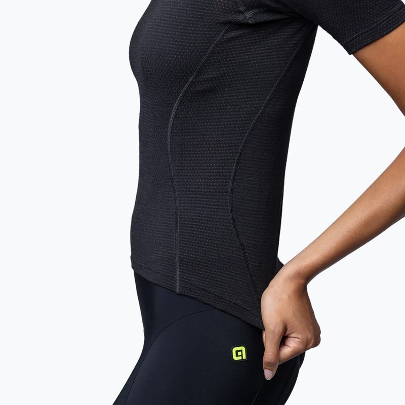 Майка велосипедна жіноча Alé Merino SS nero/black 5