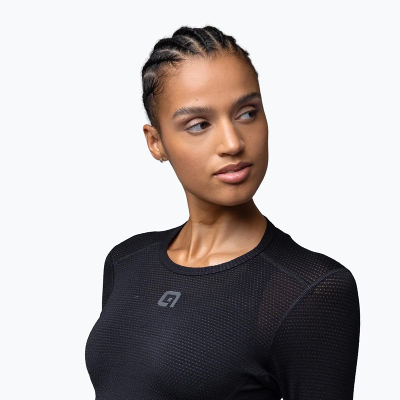Майка велосипедна жіноча Alé Merino LS nero/black 4