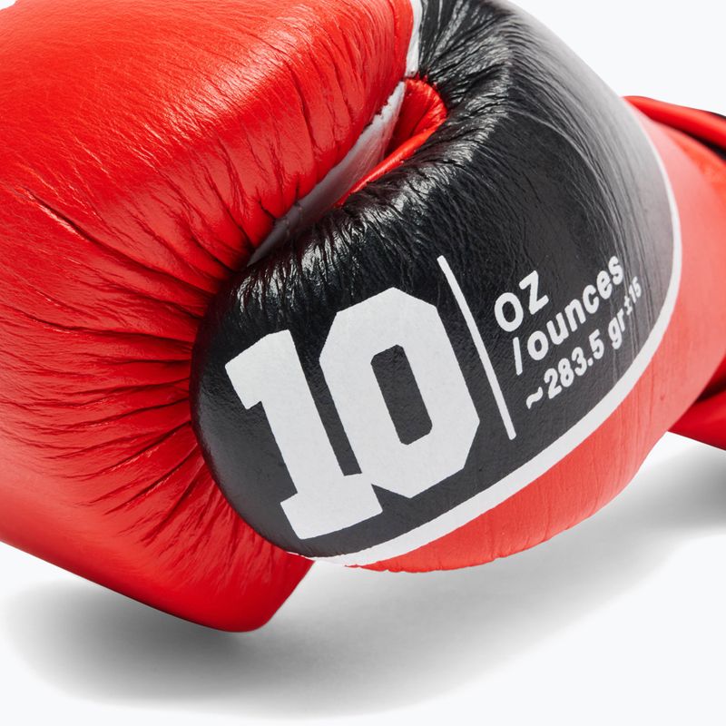 Боксерські рукавиці LEONE 1947 Shock Pro GN057 red 7