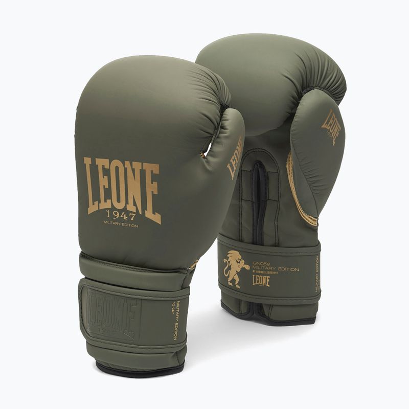 Боксерські рукавиці LEONE 1947 Idol green 2