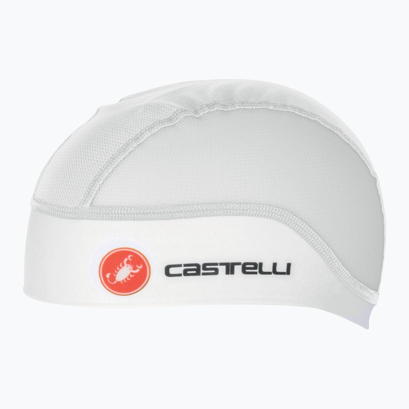 Літня біла велосипедна шапочка Castelli