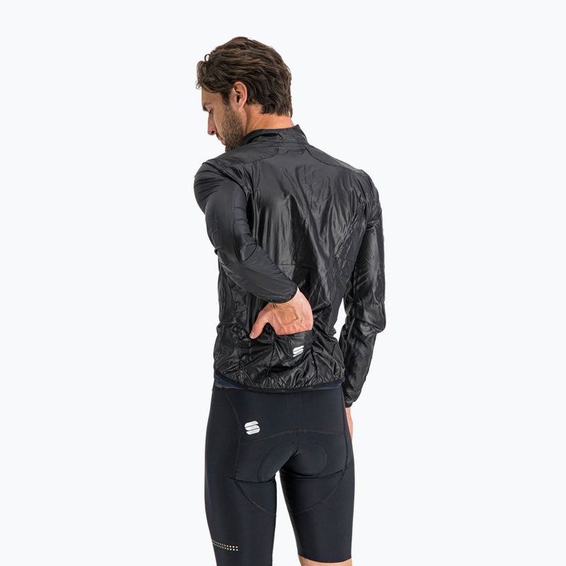 Куртка велосипедна чоловіча Sportful Hot Pack Easylight чорна 1102026.002 7