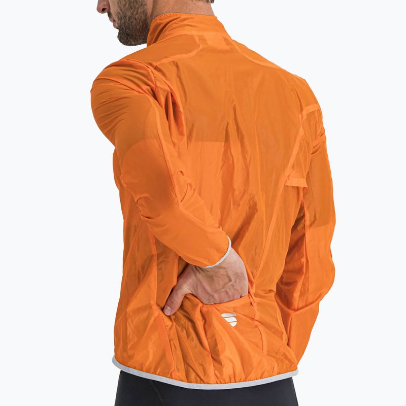 Куртка велосипедна чоловіча Sportful Hot Pack Easylight помаранчева 1102026.850 8