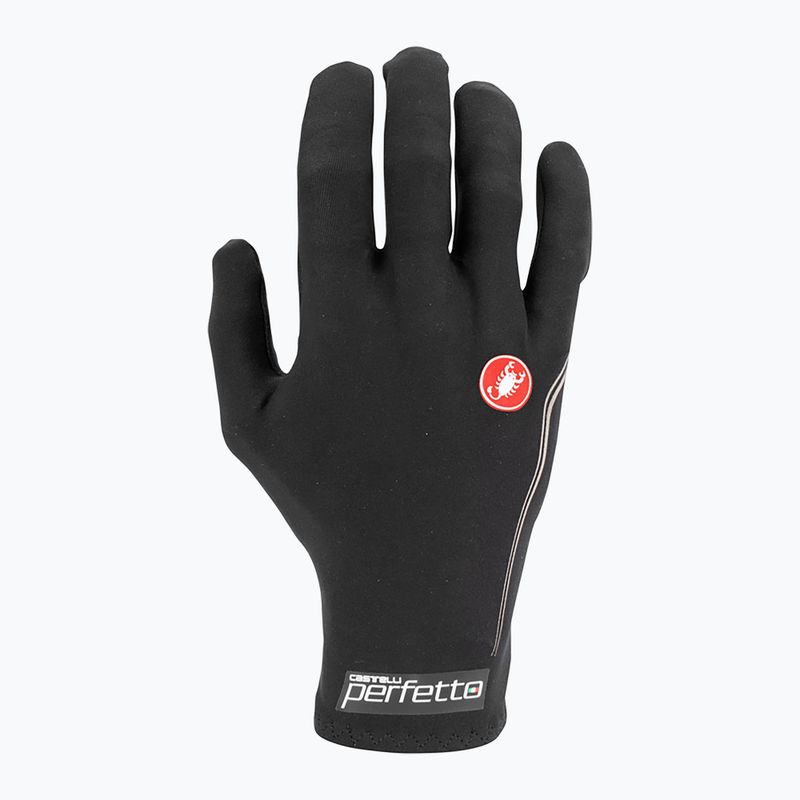 Рукавички велосипедні чоловічі Castelli Perfetto Light black 2