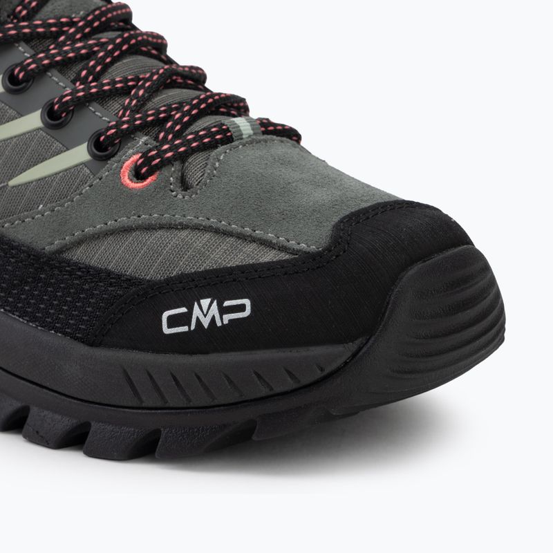 Черевики трекінгові жіночі CMP Rigel 2.0 Low Waterproof avocado/coral 7