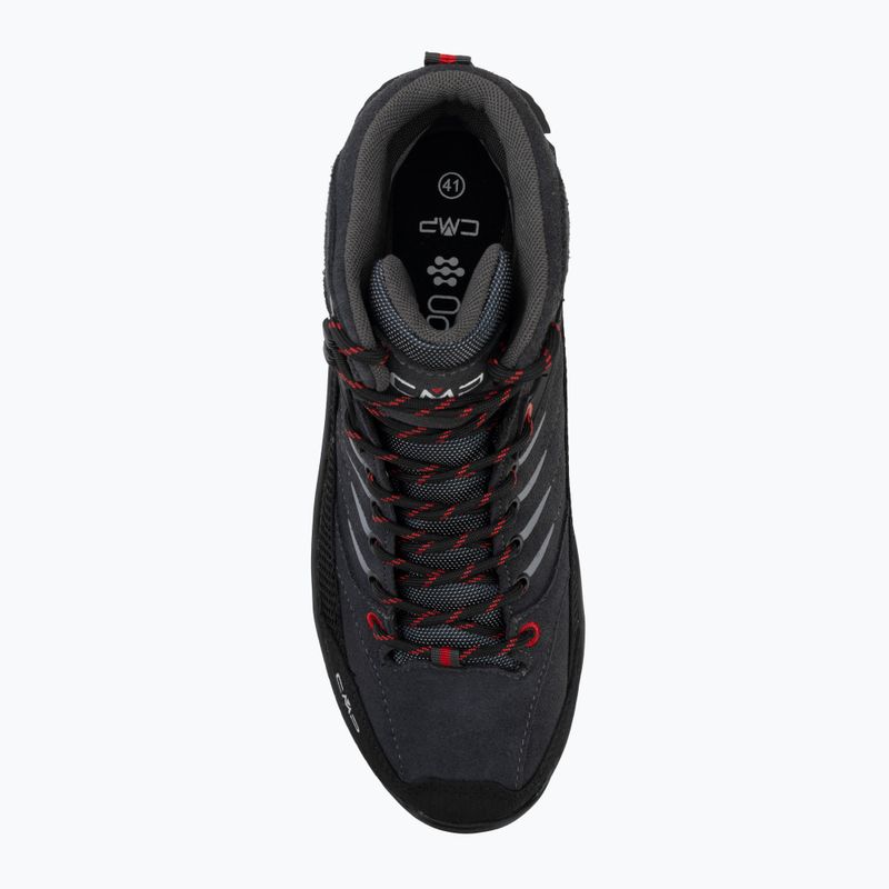 Черевики трекінгові чоловічі CMP Rigel 2.0 Mid Waterproof titanio/ferrari 5