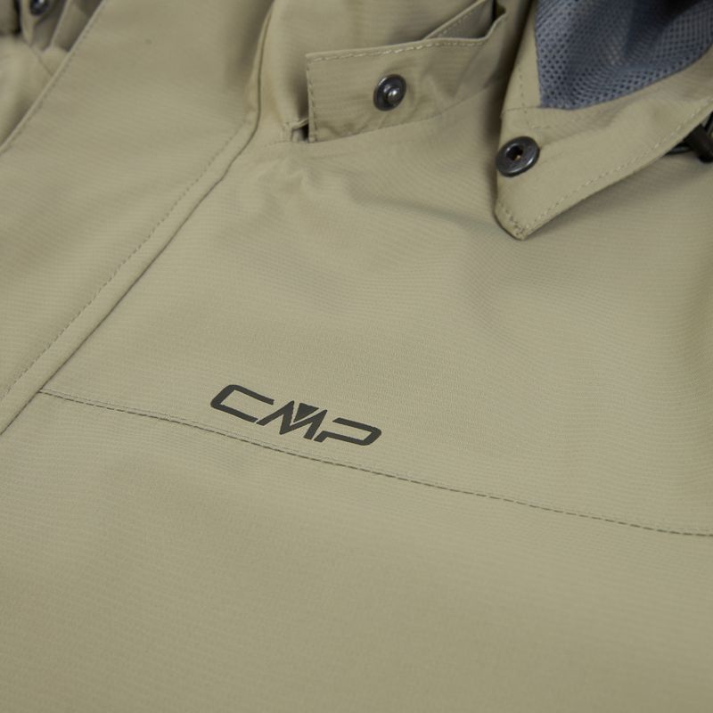 Куртка дощовик чоловіча CMP 39X7367 Snaps Hood sage 3
