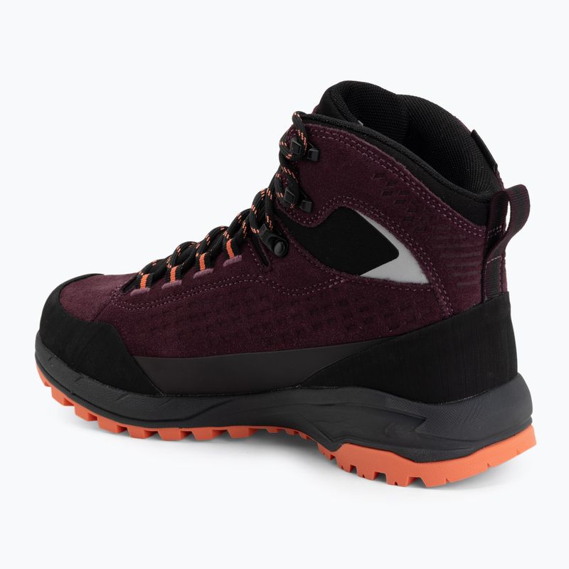 Взуття трекінгове жіноче CMP Vertyx Mid Waterproof blackberry/marigold 3