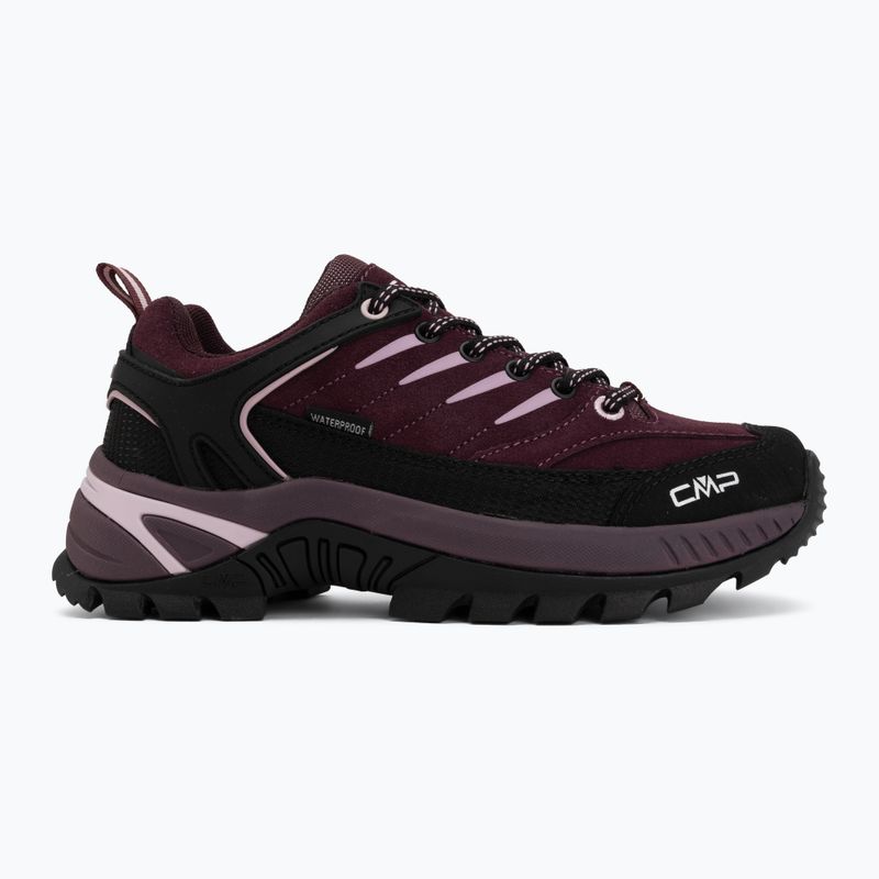Взуття трекінгове жіноче CMP Rigel 2.0 Low Waterproof plum/soft pink 2