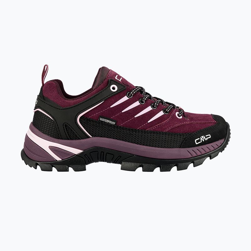 Взуття трекінгове жіноче CMP Rigel 2.0 Low Waterproof plum/soft pink 2