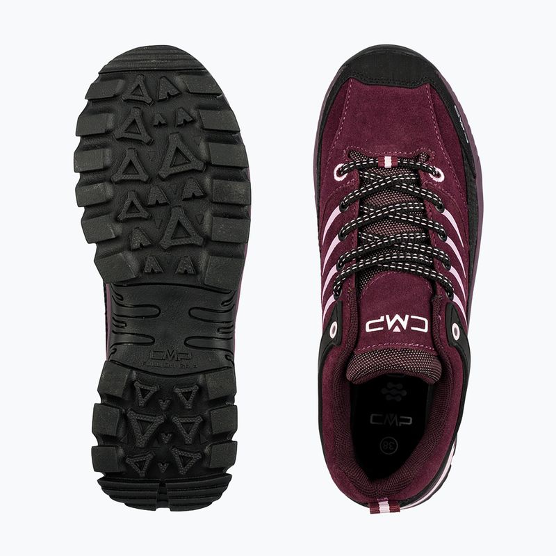 Взуття трекінгове жіноче CMP Rigel 2.0 Low Waterproof plum/soft pink 5