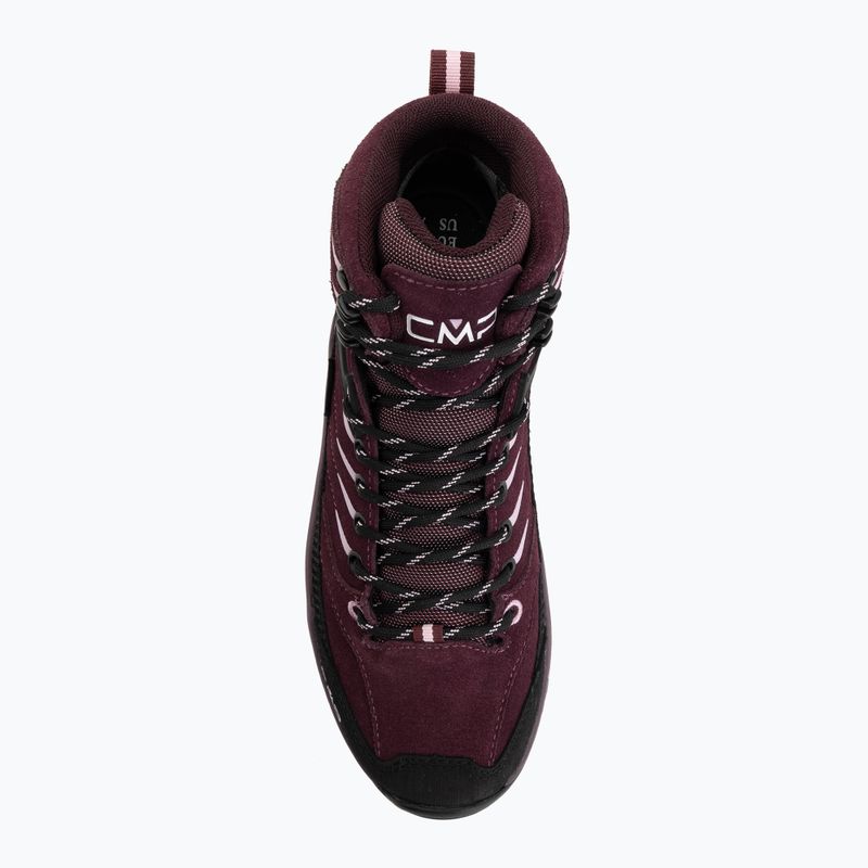Взуття трекінгове жіноче CMP Rigel 2.0 Mid Waterproof plum/soft pink 5