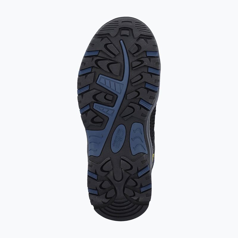 Взуття трекінгове дитяче CMP Kiruna Mid Fitgo Fleece Wp blue ink/yellow 3