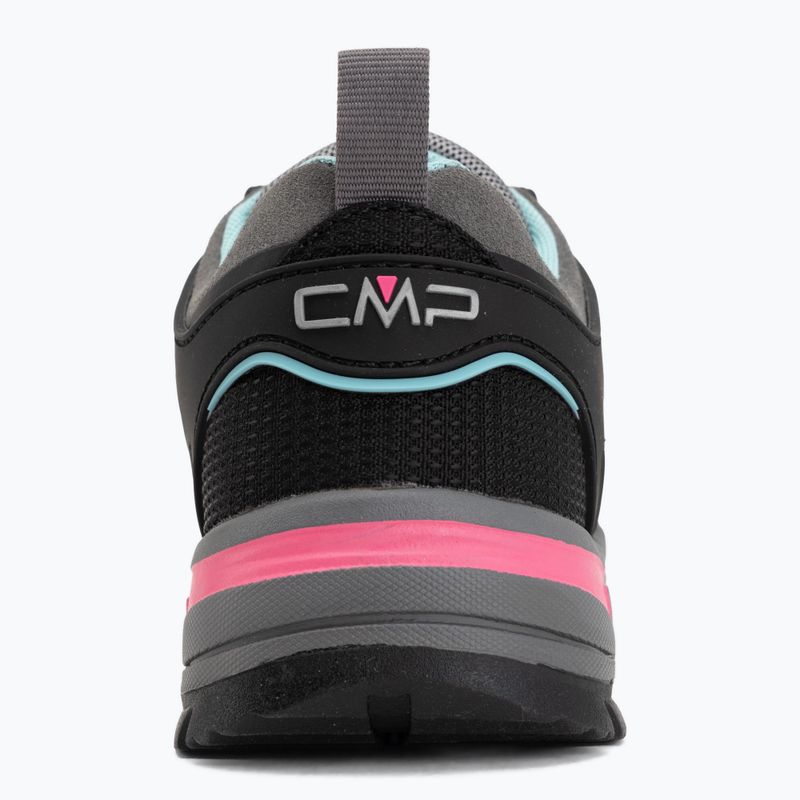Взуття трекінгове дитяче CMP Rigel 2.0 Low Waterproof grey/acquarius/pink fluo 6