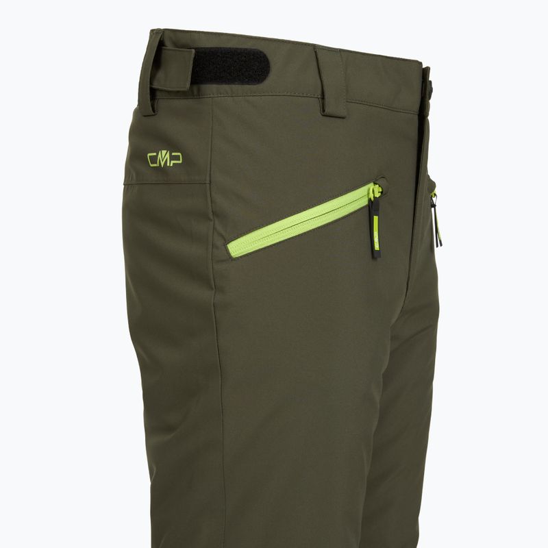 Штани лижні дитячі CMP 32W0504 olive/jungle 3