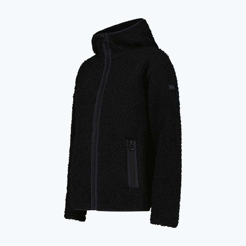 Пальто жіноче CMP 36P2916 Long Teddy nero 3