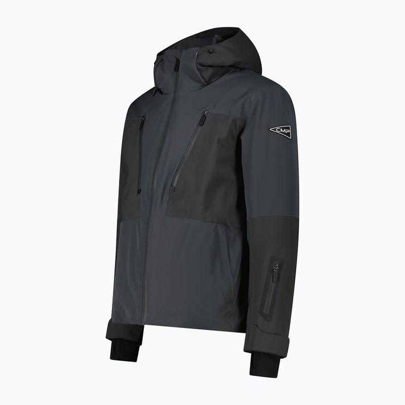 Куртка лижна чоловіча CMP 36W0027 Fix Hood black pine 3