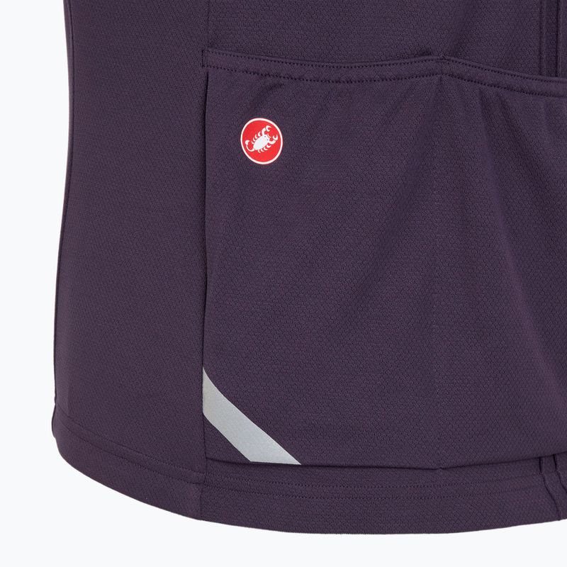 Футболка велосипедна жіноча Castelli Anima 4 night shade 4