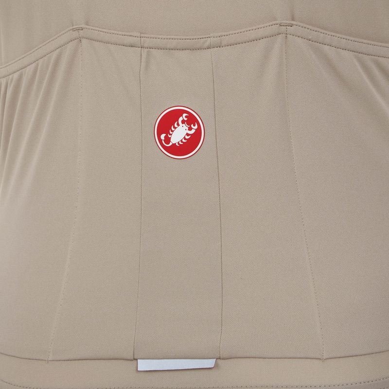 Футболка велосипедна чоловіча Castelli Prologo Lite clay/ gunmetal gray 3