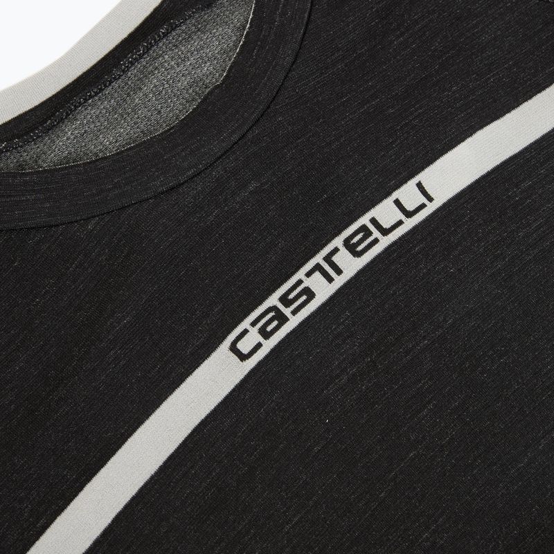 Лонгслів велосипедний чоловічий Castelli Merino Seamless Baselayer black 3