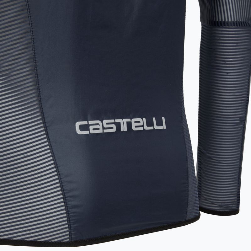 Куртка велосипедна чоловіча Castelli Aria Shell belgian blue 4