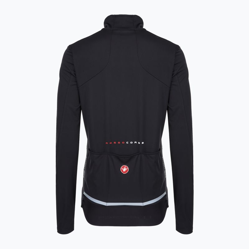 Куртка велосипедна чоловіча Castelli Perfetto Air light black 2