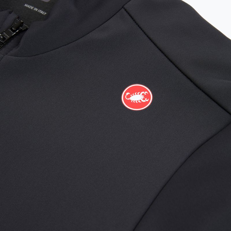 Кофта велосипедна чоловіча Castelli Espresso Thermal light black 3