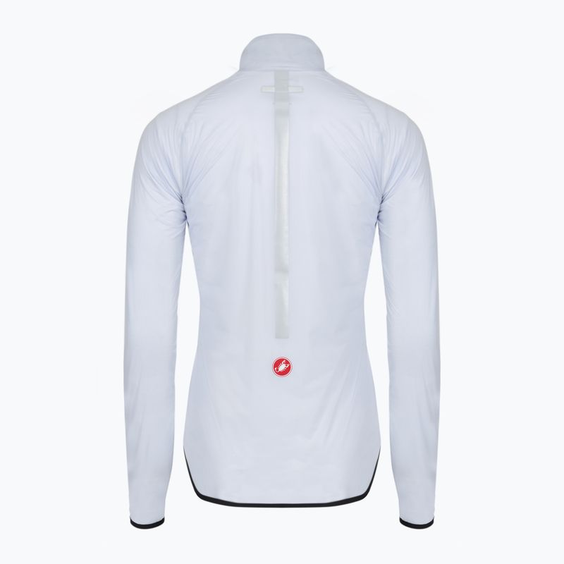 Куртка велосипедна жіноча Castelli Squall Shell W silver gray/black 2
