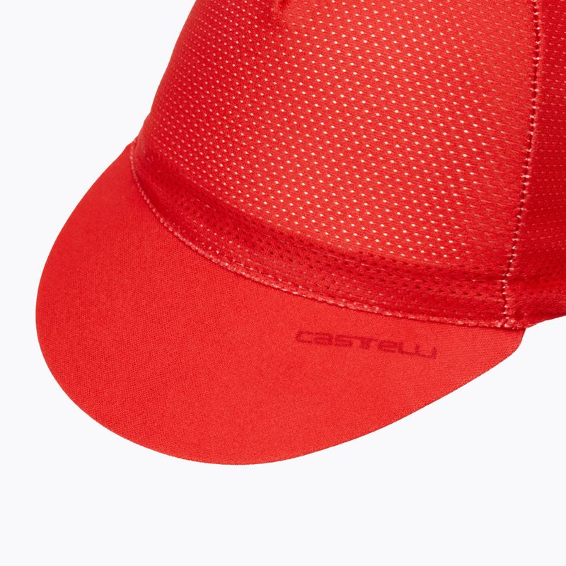 Кепка велосипедна Castelli Espresso 2 Rich Red 5