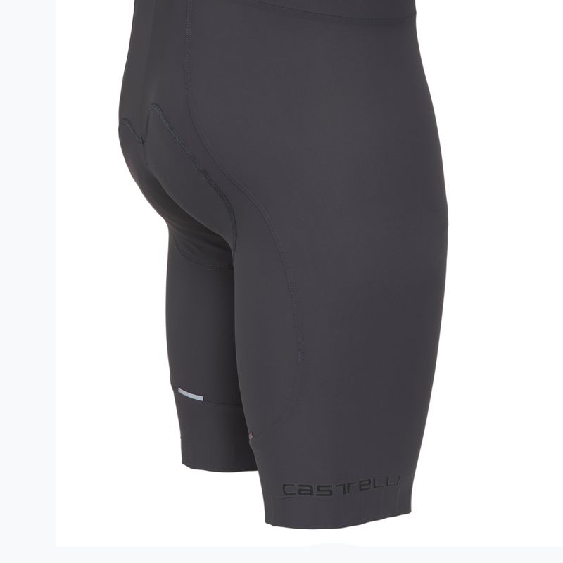 Шорти велосипедні чоловічі Castelli Espresso smoky gray 4