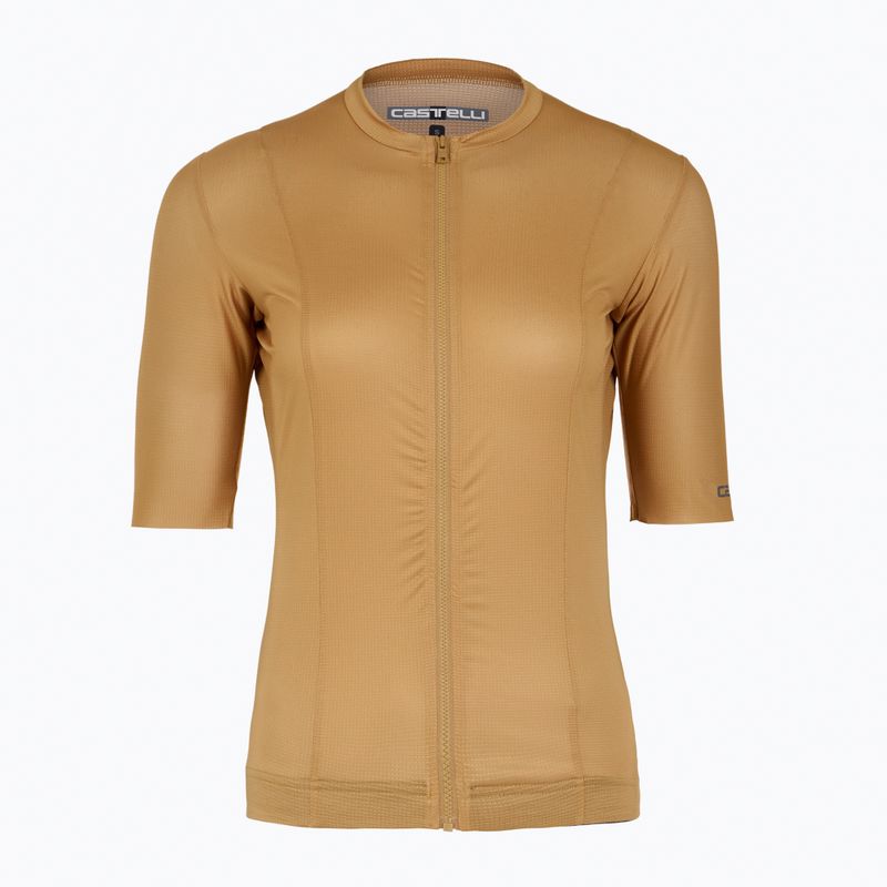 Футболка велосипедна жіноча Castelli Unlimited toffee