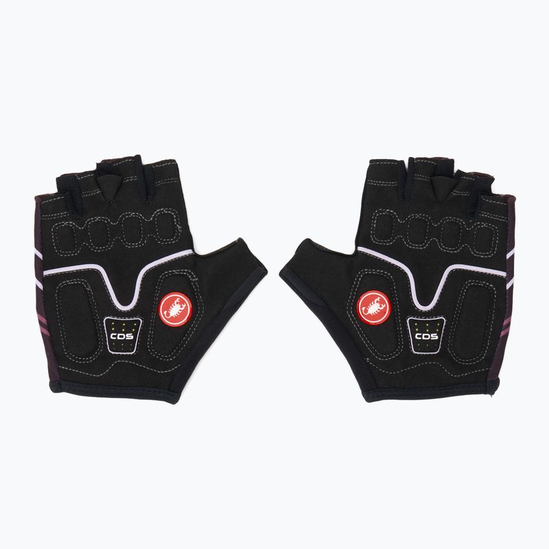 Рукавички велосипедні жіночі Castelli Dolcissima 2 Dark night shade/deep purple/purple mist 3