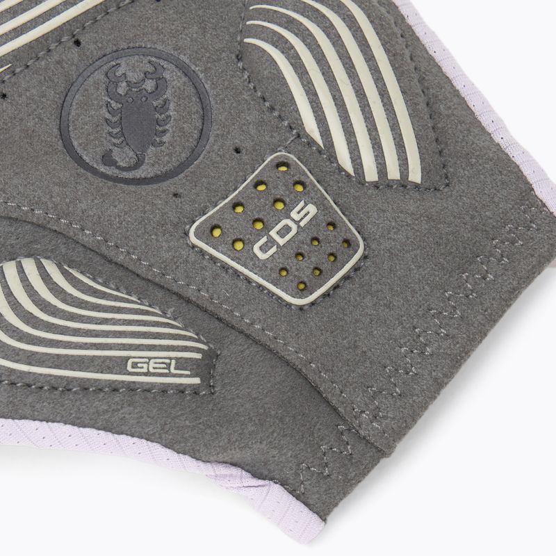 Рукавички велосипедні жіночі Castelli Espresso purple mist 6