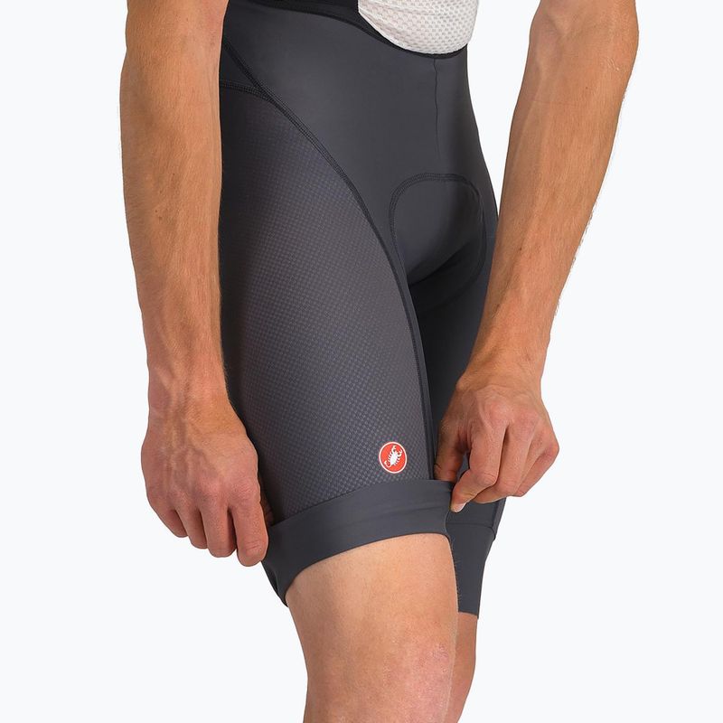 Шорти велосипедні чоловічі Castelli Competizione 2 dark gray 4