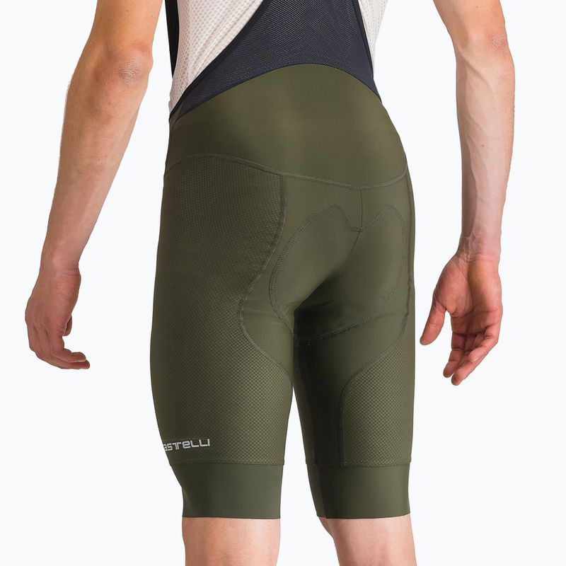 Шорти велосипедні чоловічі Castelli Competizione 2 deep green 4