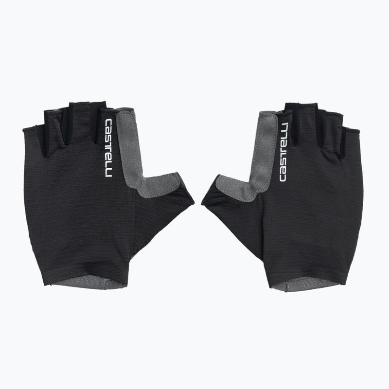 Рукавички велосипедні чоловічі Castelli Espresso light black 2