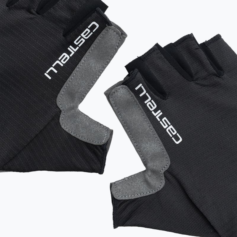 Рукавички велосипедні чоловічі Castelli Espresso light black 4
