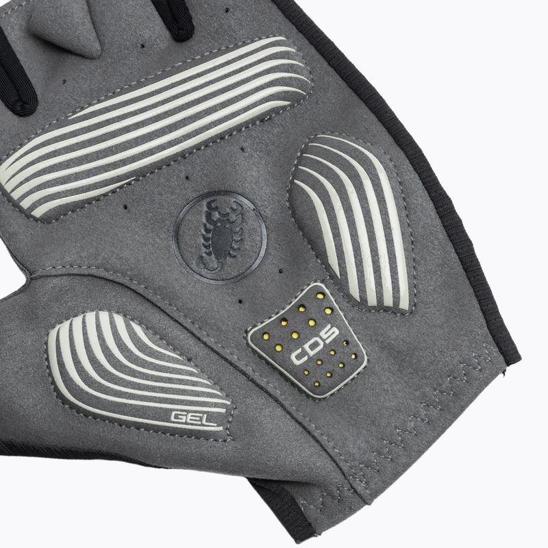 Рукавички велосипедні чоловічі Castelli Espresso light black 5