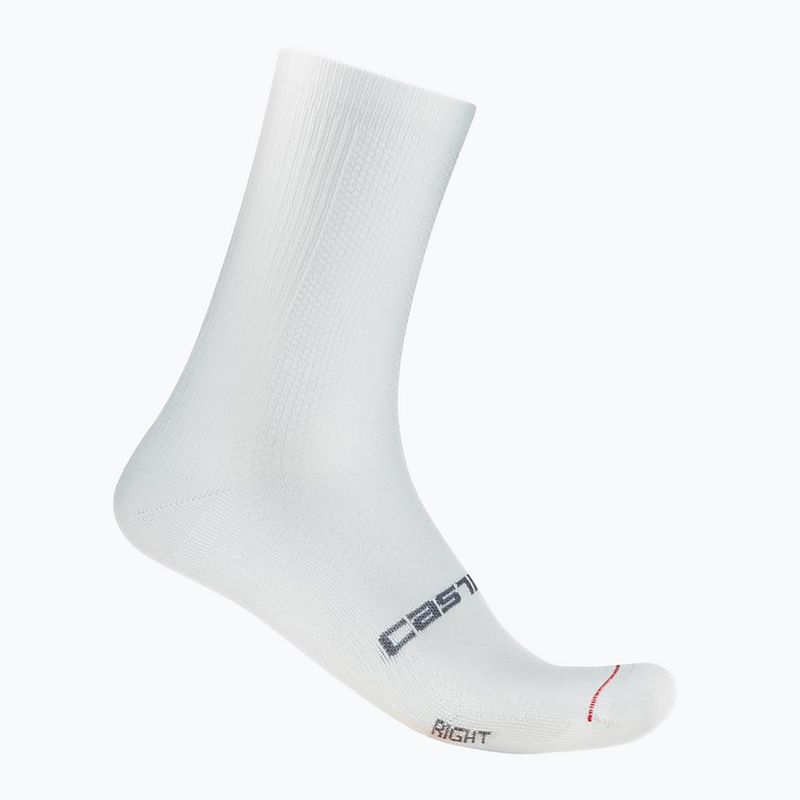 Чоловічі шкарпетки Castelli Espresso 18 білі