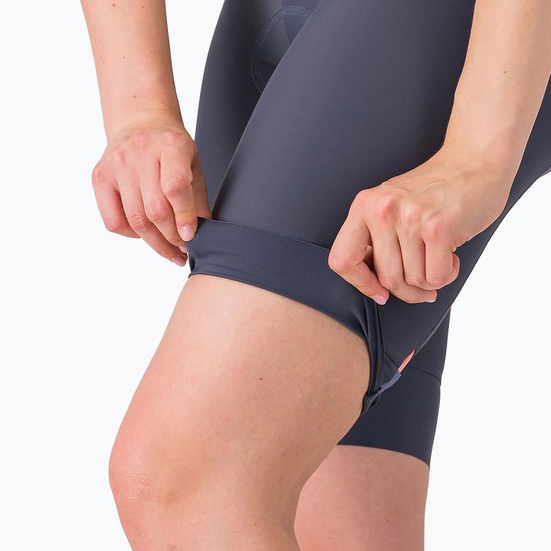 Шорти велосипедні жіночі Castelli Prima 2 DT W twillight blue/hibiscus 5